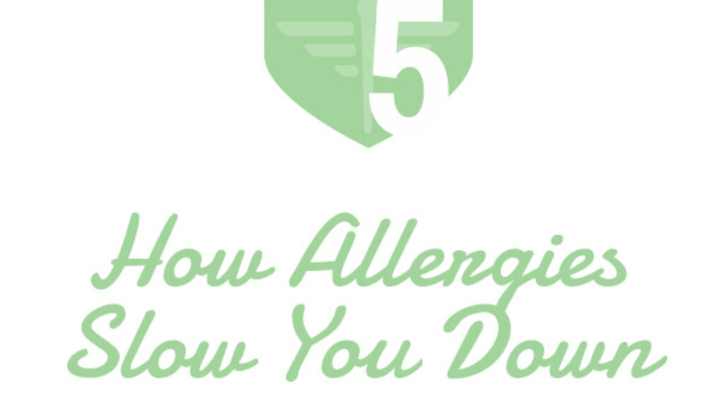 How Allergies Slow You Down